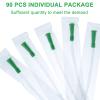 Nuanchu 90 PVC Replacement Tubings Supplies Tubes Kit Clear Replacements Hose with Flexible Rounded End for Smooth Insert (14 FR) view 4