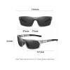 willochra rectangular Full lens Polarized Reading Sunglasses for Men Driving Running Sports Reader UV Protection Style Unisex (gary, 2, multiplier_x) view 4