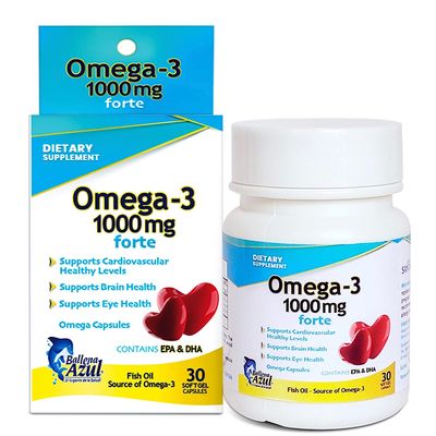 Ballena Azul Dietary Supplements, Multivitamins, Omega 3, Improves Nutritional Status (Omega-3)
