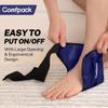 Comfpack Ankle Ice Pack Wrap for Swelling, Heel Ice Pack for Pain Relief, Hot Cold Therapy Cold Pack for Plantar Fasciitis, Achilles Tendonitis, Ankle Sprain, Foot Pain, Navy view 4