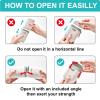 VITVITI White Toothbrush Travel Case, Portable Travel Soap Container Leakproof Dish Tray,7.88 inch Toothpaste Toothbrush Holder with Cover for Trip/Bathroom/Camping view 2