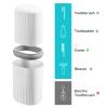 VITVITI White Toothbrush Travel Case, Portable Travel Soap Container Leakproof Dish Tray,7.88 inch Toothpaste Toothbrush Holder with Cover for Trip/Bathroom/Camping view 3