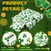 100 Pcs St Patricks Day Napkins 3 Ply Disposable Guest St Patricks Day Paper Napkins for Home Dinner Bathroom Kitchen Party Supplies view 3