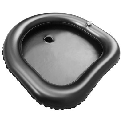 Beavorty Portable Inflatable Shampoo Basin for Bedridden Hair Washing Tray Drain Easy Use for Seniors Disabled Pregnant Women Convenient Hair Care