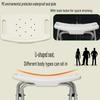 TESHY Shower Benches for Inside Shower Foldable Shower Chair, Height Adjustable Spa Seat Bath Stool for Bathroom, Shower Bench with Handles, Non-Slip Bathroom Chair for Elderly, Disabled view 3