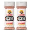 Himalayan Salt & Pink Peppercorn Finisher by Flavor God, Pack of 2 - Premium All Natural & Healthy Spice & Seasoning Blend for Beef & Chicken - Zero Carbs, Great Flavor Spices and Seasoning Gift view 1