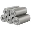 5 Rolls Small Trash Bags - 200 Counts Durable 4 Gallon Small Garbage Bags for home office kitchen Bathroom Bedroom Trash Can linersSilver view 1