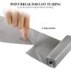 5 Rolls Small Trash Bags - 200 Counts Durable 4 Gallon Small Garbage Bags for home office kitchen Bathroom Bedroom Trash Can linersSilver view 3