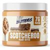 Fit Butters Scotcheroo Peanut Butter Spread - Added Protein and Coconut Oil, Low Carb, Low Sugar, Complete Protein Dessert Flavored Nut Butter view 1