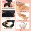 SWANGSA 16Pcs Gift Boxes with Lids, 10.6''x7.8''x3.1'' Pink Kraft Paper Gift Box, Bridesmaid Proposal Box with Ribbon and 70pcs Adhesive Dots, for Wedding, Packaging, Present, Birthday, Cupcake Boxes view 3