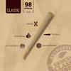 RAW Classic Cones 98 Special Size - Slow Burning Pre-Rolled Cones - Special Packed Inside a RAW Metal Tin Container with Packing Tubes - 20 Pack view 4
