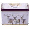 New English Teas English Breakfast Christmas Tea Gift Set, Stag Design Tin with 40 English Breakfast Tea Bags view 1
