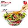 54oz Clear Plastic Serving Bowls (4 Pack) Large Disposable Candy Dishes, Buffet Containers for Chips, Popcorn, Snacks, Punch, Salad Bar, Snack Bowl, Parties, Office Desk, Bridal Shower, Party Supplies view 4