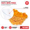 20oz Clear Plastic Serving Bowls (4 Pack) Medium Disposable Candy Dishes, Buffet Containers, Chips, Popcorn, Snacks, Mints, Salad Bar, Snack Bowl, Parties, Office Desk, Bridal Shower, Party Supplies view 3