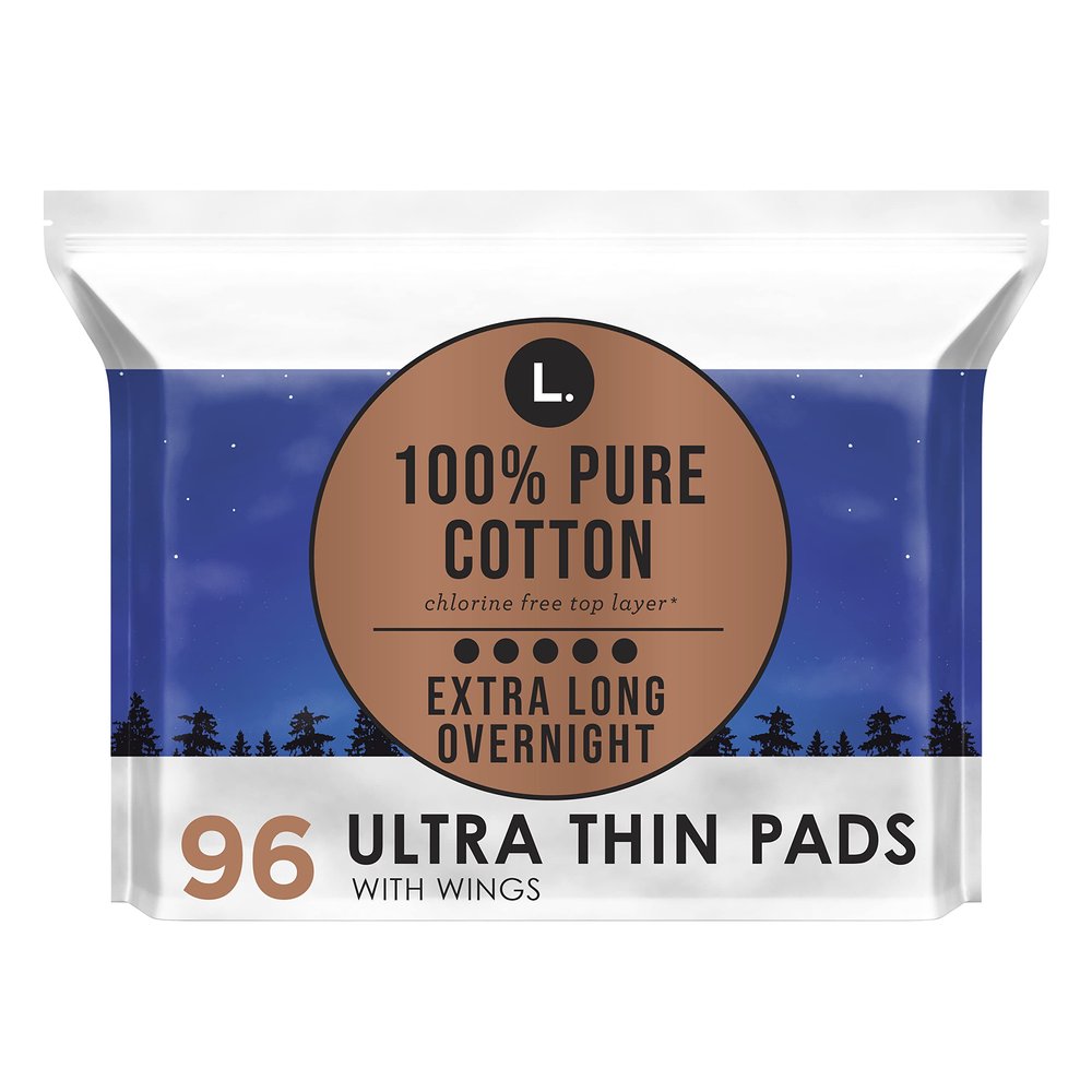 L pad Overniight with Wings, 96ct (Old Product)
