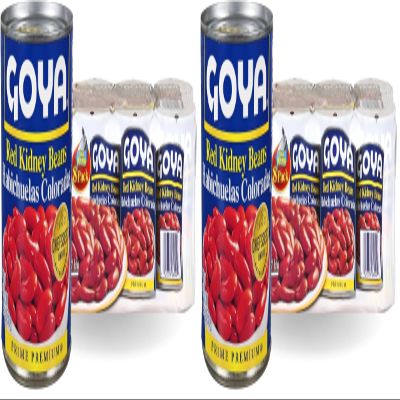 Goya Foods Red Kidney Beans, 15.5 Ounce (Pack of 16)