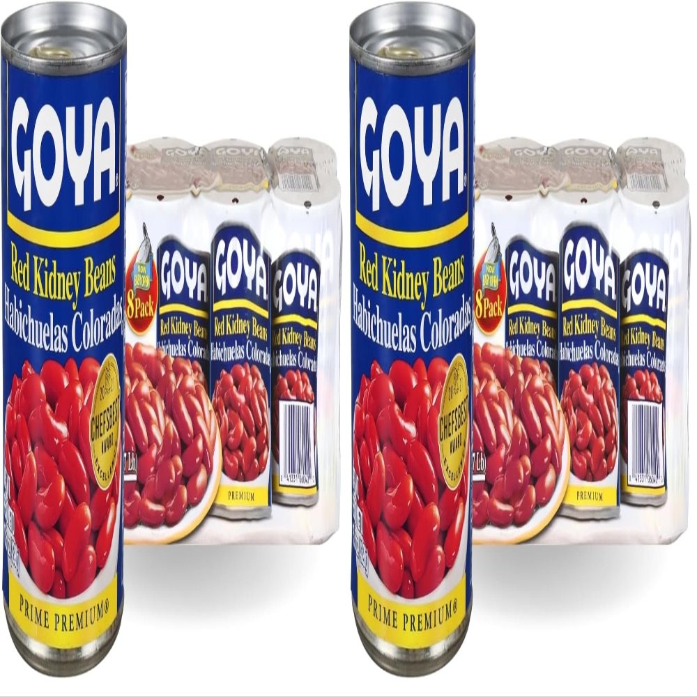 Goya Foods Red Kidney Beans, 15.5 Ounce (Pack of 16)