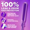 Tampax Radiant Tampons, with LeakGuard Braid, Light Absorbency, Up to 100% Leak and Odor Free Protection, Unscented, 84 Count (3 Packs of 28) view 2