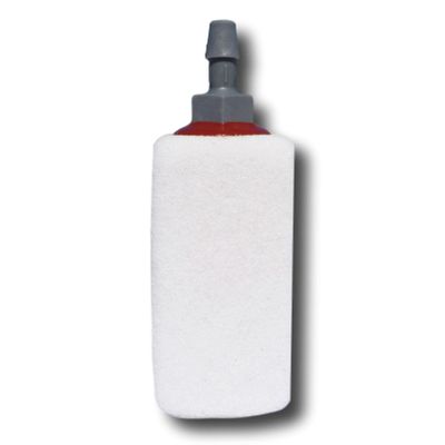 Ozone/Oxygen Diffuser Stone (1" x 1" x 2" with 3/16" OD Barb) Bubblemac's Model #1020FK