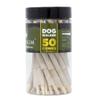 King Palm Dog Walker Cones - Bulk 50 Count Pre Rolled Cones - Prerolled Cones 70mm/26mm - Natural Pre Rolled Rolling Paper with Tips view 1