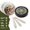 King Palm Dog Walker Cones - Bulk 50 Count Pre Rolled Cones - Prerolled Cones 70mm/26mm - Natural Pre Rolled Rolling Paper with Tips view 3