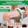 TESMED Cellulite Manual Massager Roller Made in Italy, Patented Cellulite Massage Tool, Fascia Blaster for Legs, Supports Lymphatic Drainage, Based on the CPM Convergent Pressure Method view 2
