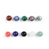10 PCS Natural Crystals Shaped Healing Stones Crystal Palm 0.8 inch Natural Stones Polished Love Gemstones Pocket Set Bulk Balancing Meditation Mother's Day Gift view 2