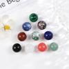 10 PCS Natural Crystals Shaped Healing Stones Crystal Palm 0.8 inch Natural Stones Polished Love Gemstones Pocket Set Bulk Balancing Meditation Mother's Day Gift view 3