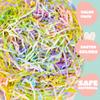 JOYIN 0.75LB Easter Plastic Grass 6 Colors Shred Packaging Filler for Craft Boxes Bags Basket Filling, DIY Gift Wrapping, Easter Egg Stuffer Wedding Birthday Bridesmaid Party Supplies(12 Oz) view 3
