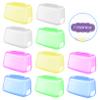 Beavorty 10pcs Travel Toothbrush Covers Plastic Toothbrush Caps for Home Office Travel Use Random view 2