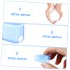 Beavorty 10pcs Travel Toothbrush Covers Plastic Toothbrush Caps for Home Office Travel Use Random view 3