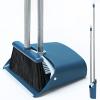 SONCAL Standing Dustpan and Broom Set with 52" Long Extendable Handle for Home, Indoor, Kitchen Room Office Lobby Floor Cleaning view 1