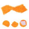 FOMIYES 2pcs Flat Mop Head Mops for Floor Cleaning Floor Scrubber Pads Cleaning Mop Pad Microfiber Mop Pads Mop Refill Replacement Heads Clean Mop Head Clamshell Cleaning Pad Wet and Dry view 3