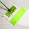 FOMIYES 2Pcs Mop Head Replacement Cloth Soft Flat Mop Refill Pads Water Absorption Mop Pads Accessories for Home Floor Cleaning Green view 2