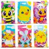 JOYIN 72 Pcs Easter Large Plastic Tote Bags, Easter Goodie Treat Gift Bags for Egg Hunt, Kids Party Favor Party Supplies(Animals and Flowers) view 1