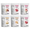 Crunchies Freeze-Dried Fruit Variety Packs, 100% All Natural Crispy Fruit, Non GMO and Kosher, Resealable Freeze Dried Fruit Snack Bags, Pack of 6 (5 Flavor Variety Pack) view 2