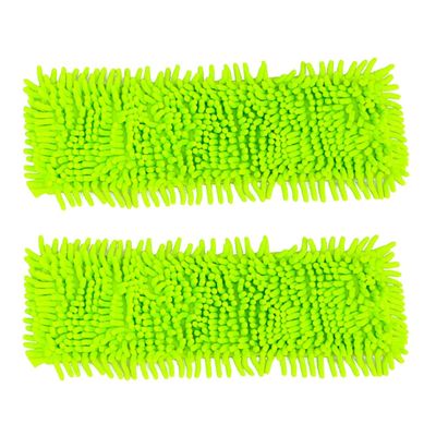FOMIYES Microfiber Mop Microfiber Mop Flat Mop Mop Head Replacement Cloth, Flip Mop Refills, Water Absorption Mop Head Accessories for Home (Green) Microfiber Mop Flat Mop Flat Mop