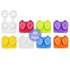 Deep Well Flip-top Assorted Contact Lens Cases (50) view 1