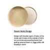 DHG PROFESSIONAL 250 Sets Kraft Paper Food Containers With Vented Lids, To Go Hot Soup Bowls, Disposable Ice Cream Cups - Kraft view 2