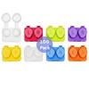Deep Well Flip-top Assorted Contact Lens Cases (100) view 1