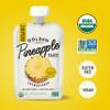 Golden Farms Pineapple Pouches, Single Ingredient Healthy Snacks, 100% Pure Fruit, No Added Sugar, Vegan, Gluten-Free, Kosher, Organic Squeeze Pouch 3.17oz Each view 3