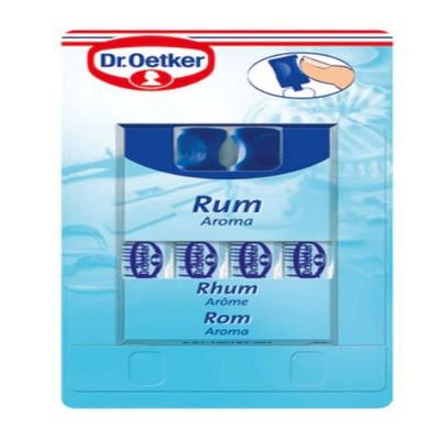 Dr. Oetker Rum Aroma 4 x 2 ml (Rum Flavoring)
