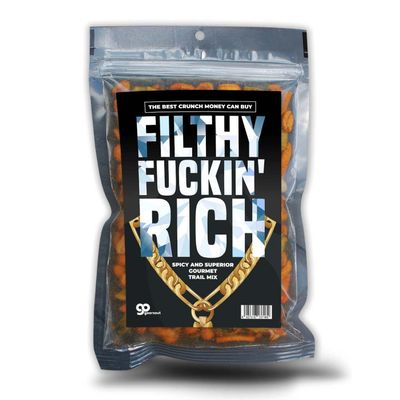 Funny Trail Mix Gift Ideas - Hilarious Stocking Stuffers for Men Food - Spicy Gifts for Men - Funny Foods Gifts - Gourmet Basket Ideas Care Packages Novelty Christmas Gag Gifts for Adults Teenagers Boys Girls Husbands Friends Coworker (Rich)