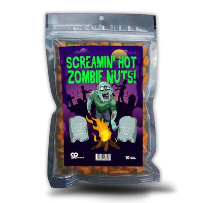 Funny Trail Mix Gift Ideas - Hilarious Stocking Stuffers for Men Food - Spicy Gifts for Men - Funny Foods Gifts - Gourmet Basket Ideas Care Packages Novelty Christmas Gag Gifts for Adults Teenagers Boys Girls Husbands Friends Coworker (Zombie)