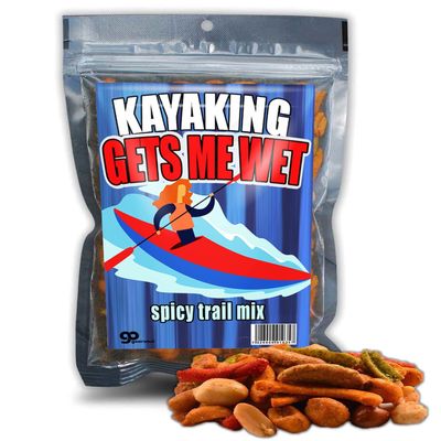 Funny Trail Mix Gift Ideas - Hilarious Stocking Stuffers for Men Food - Spicy Gifts for Men - Funny Foods Gifts - Gourmet Basket Ideas Care Packages Novelty Christmas Gag Gifts for Adults Teenagers Boys Girls Husbands Friends Coworker (Kayak)