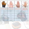 BiiKoon Rehabilitation Robot Gloves, Stroke Hemiplegia Rehabilitation Aids Recovery Training Gloves Finger Splint Trainer for Hand Function Recovery (Color : Right Hand, Size : Large) view 2
