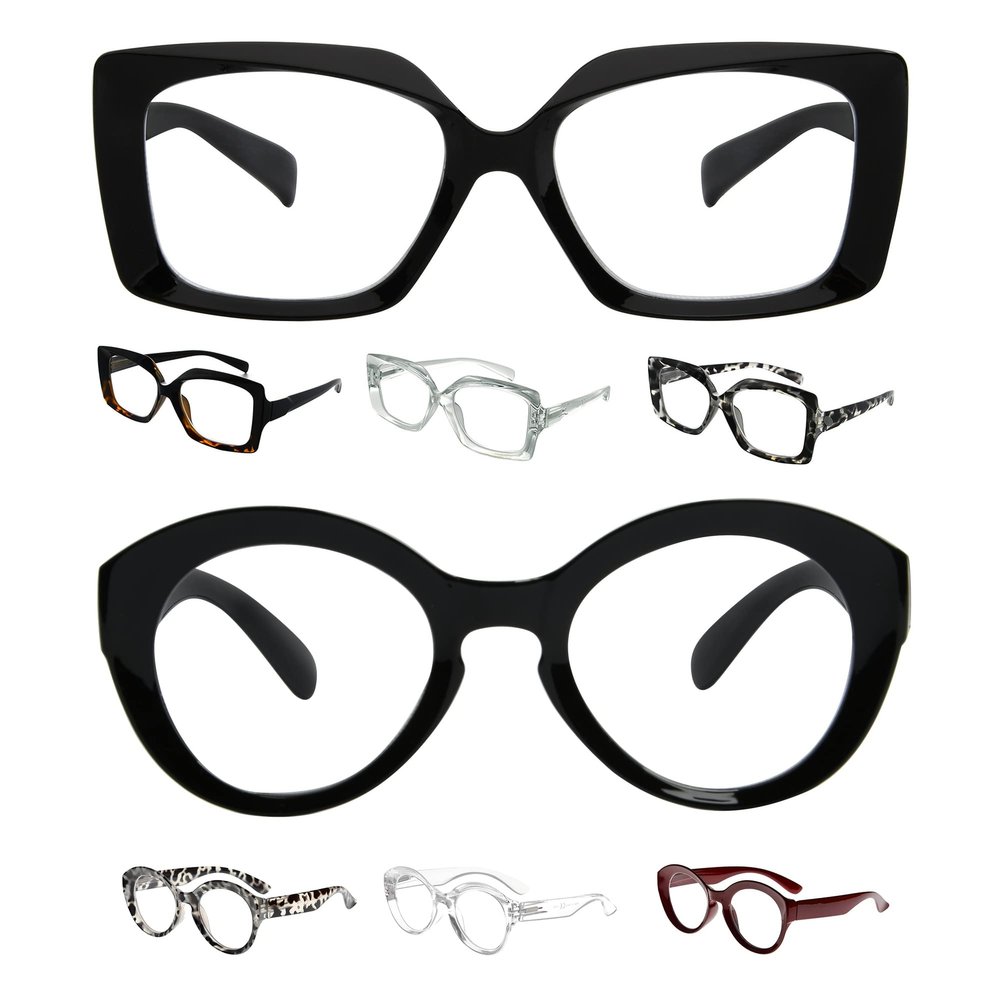 Eyekepper Save 10% on Bundled 4 Pack Ladies Reading Glasses and 4 Pack Readers for Women +2.25