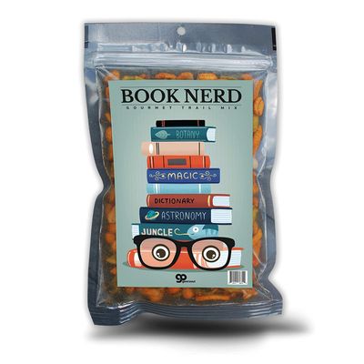 Funny Trail Mix Gift Ideas - Hilarious Stocking Stuffers for Men Food - Spicy Gifts for Men - Funny Foods Gifts - Gourmet Basket Ideas Care Packages Novelty Christmas Gag Gifts for Adults Teenagers Boys Girls Husbands Friends Coworker (Bookworm)