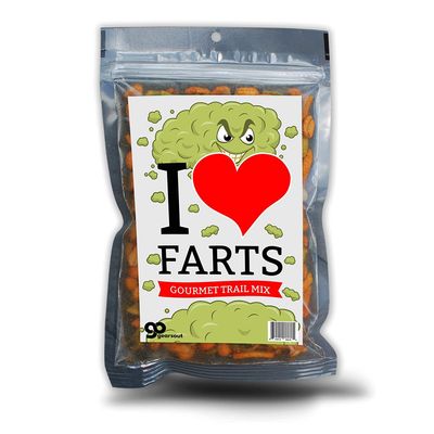 Funny Trail Mix Gift Ideas - Hilarious Stocking Stuffers for Men Food - Spicy Gifts for Men - Funny Foods Gifts - Gourmet Basket Ideas Care Packages Novelty Christmas Gag Gifts for Adults Teenagers Boys Girls Husbands Friends Coworker (Farts)