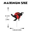 18pcs Black Glitter Dessert Cupcake Topper Karate Taekwondo Fitness Sports Theme Decor Supplies Men Boys Happy Birthday Party Decorations view 4